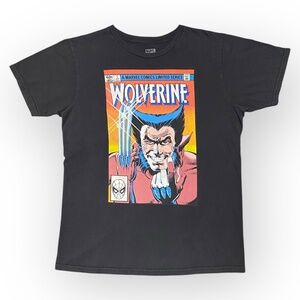 Marvel Wolverine X-Men Comics Limited Series Black T-Shirt Men’s Medium